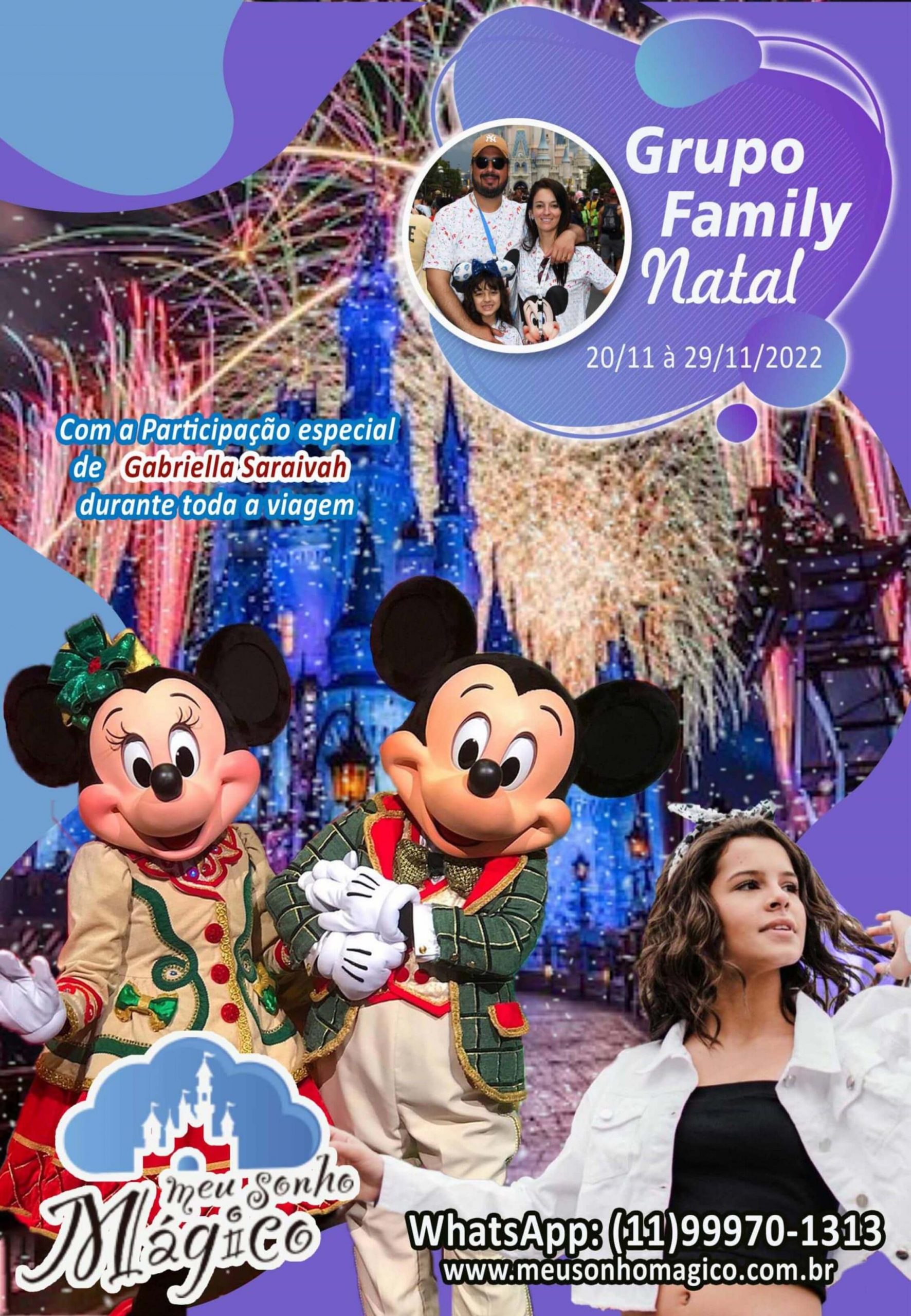 Grupo Family Natal - Disney Novembro 2022 1