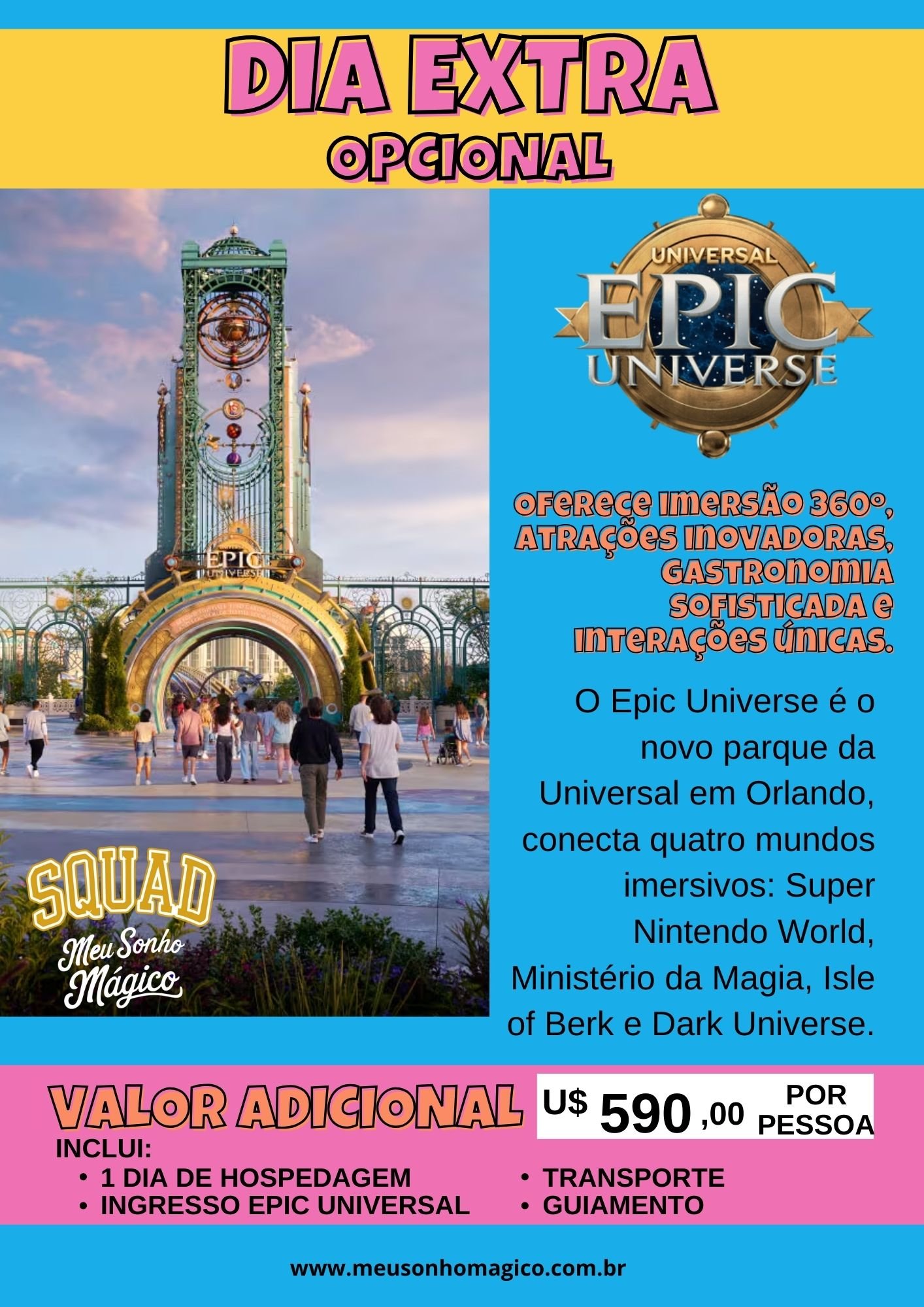 Grupo Orlando Verao Teens Squad JULHO MOBILE