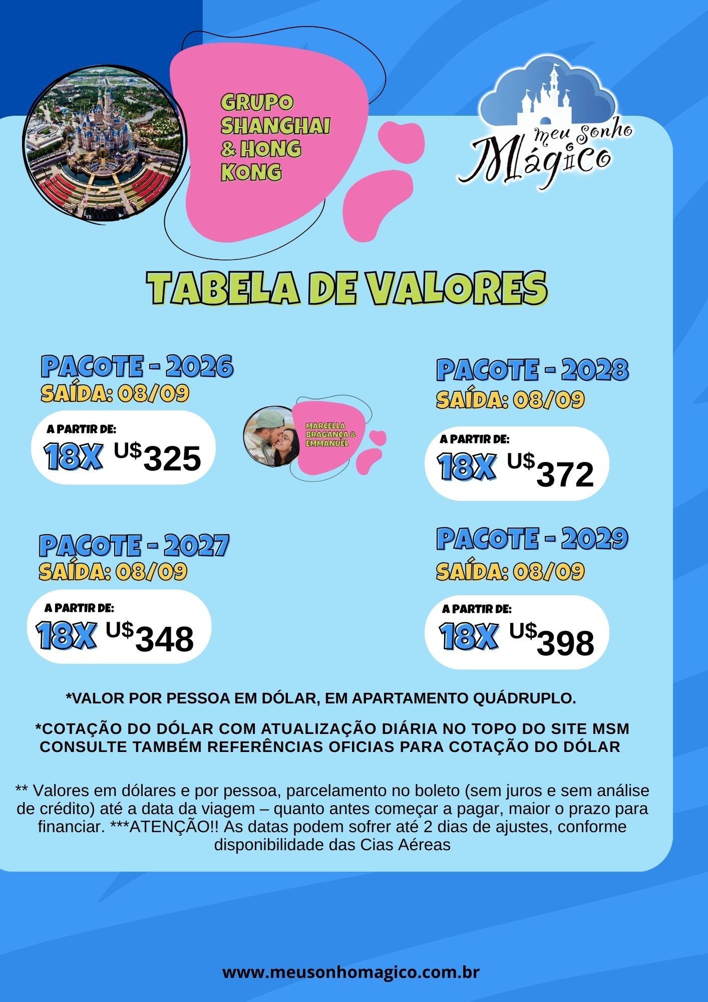 Grupo Shanghai e Hong Kong SETEMBRO MOBILE