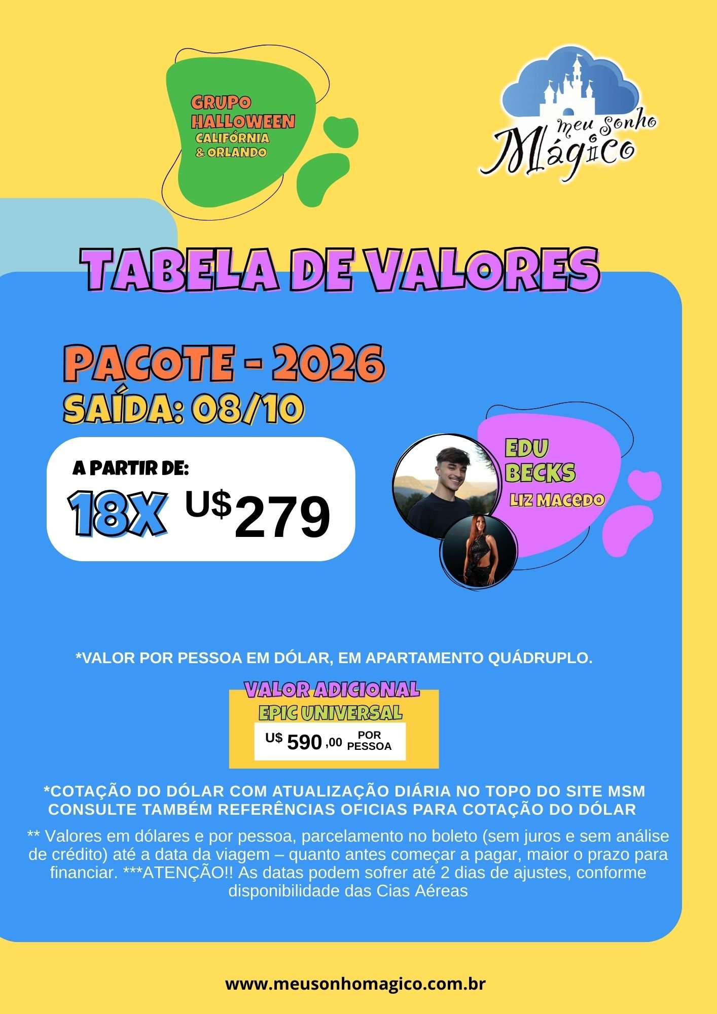 Grupo Halloween California Orlando MOBILE